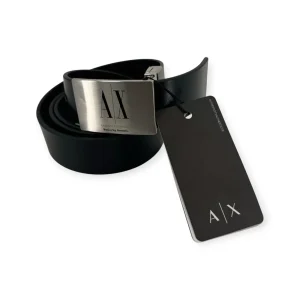 ARMANI EXCHANGE CINTURA UOMO REVERSIBILE CON PLACCA