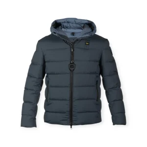 BLAUER PIUMINO BLU BICOLORE