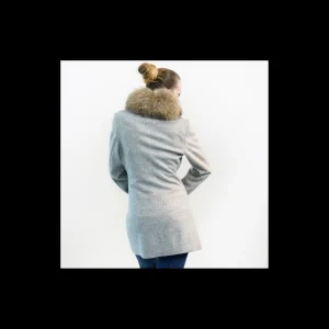 Cappotto Roberta Biagi Donna di colore Grigio