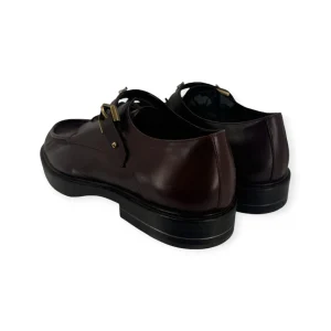 CESARE PACIOTTI MOCASSINO ALLACCIATO IN PELLE COLORE MARRONE