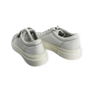 CESARE PACIOTTI SNEAKERS CON LOGO IN METALLO