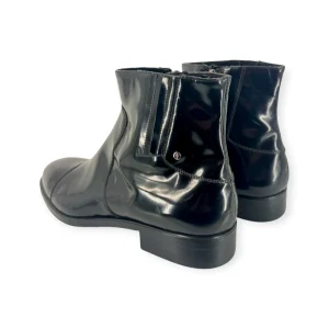 CESARE PACIOTTI STIVALETTI UOMO IN PELLE CON ZIP INTERNA