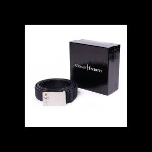 Cintura Cesare Paciotti con placca logo