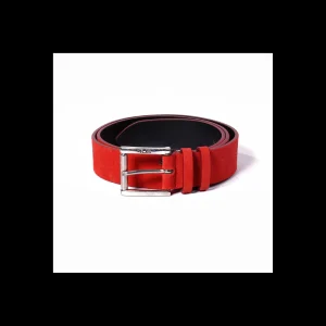 Cintura Cesare Paciotti 4US di colore Rosso