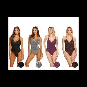 Costume Cotazur con paillettes