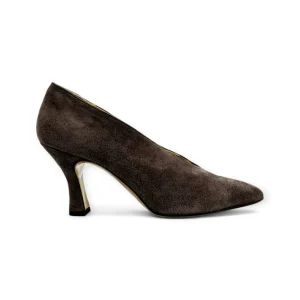 DECOLLETE' ACCOLLATA IN CAMOSCIO MILU' MILANO