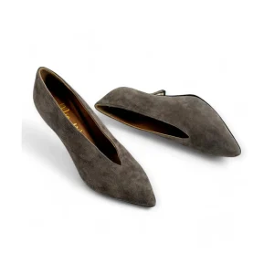 DECOLLETE' ACCOLLATA IN CAMOSCIO MILU' MILANO