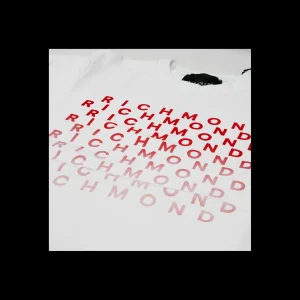 Felpa John Richmond con stampa rossa