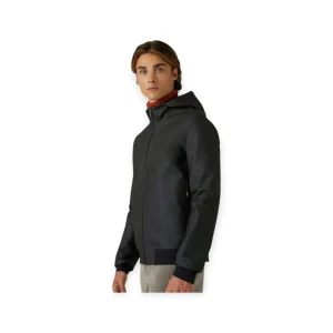 GIUBBINO RRD UOMO FLEECE RUBBER HOOD