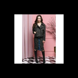 GIULIA N , BOMBER IN TWEED