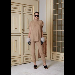 GUANTO GIULIA N CON APPLICAZIONE IN ECOPELLICCIA