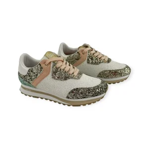 LIU JO WONDER GLITTER SNEAKERS DONNA
