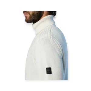 MAGLIONE DOLCEVITA A COSTE NORTH SAILS