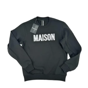 MAISON9 PARIS FELPA UOMO GIROCOLLO