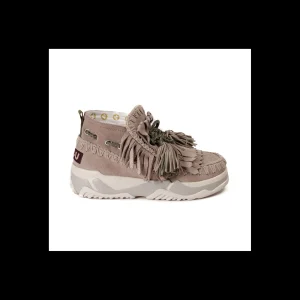 MOU ESKIMO IN CAMOSCIO CON FRANGE