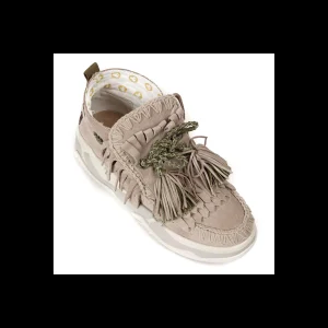 MOU ESKIMO IN CAMOSCIO CON FRANGE