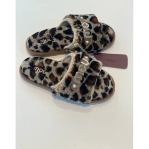 MOU ESKIMO PANTOFOLA LEOPARDATA