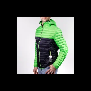 Piumino Ciesse Uomo blu e verde