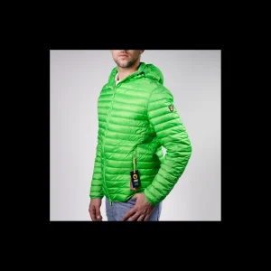 Piumino Ciesse Uomo verde acido