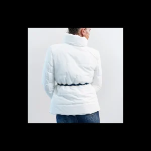 Piumino Roberta Biagi Donna verde e ottanio