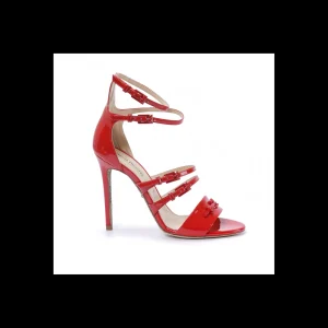 SANDALO IN VERNICE ROSSA CESARE PACIOTTI