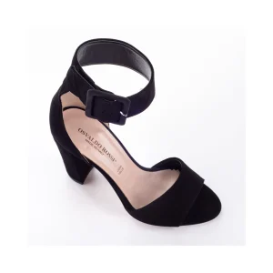 Sandalo Osvaldo Rossi in camoscio colore Nero