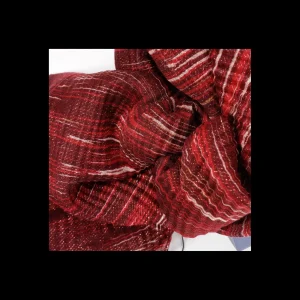 SCIARPA COVERI COLLECTION UNISEX BORDO'