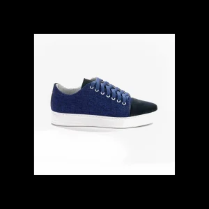 Sneakers Andrea Nobile con punta in camoscio