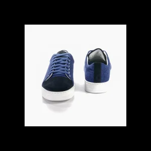 Sneakers Andrea Nobile con punta in camoscio