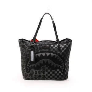 SPRAYGROUND BORSA FIBER OPTIC INFINITY TOTE NERO