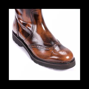 STIVALE CESARE PACIOTTI 308 MADISON IN PELLE LUCIDA