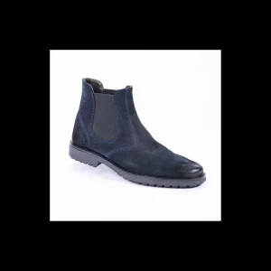 Stivaletto Beatles Andrea Nobile IN CAMOSCIO LISCIO COLORE BLU