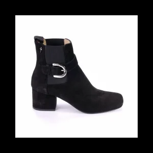 STIVALETTO CESARE PACIOTTI DI COLORE NERO E TACCO COMODO