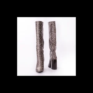 STIVALI OSVALDO ROSSI CON TACCO STAMPA PITONE