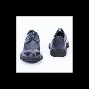 STRINGATA ANDREA NOBILE STILE INGLESE E TRAMA NIDO D' APE IN PELLE