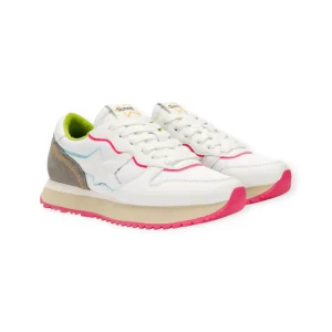 SUN 68 STARGIRL FLUO DETAILS SNEAKERS DONNA
