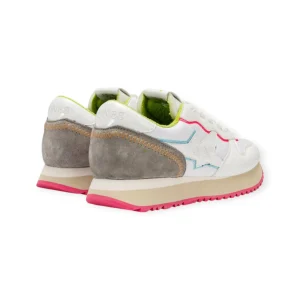 SUN 68 STARGIRL FLUO DETAILS SNEAKERS DONNA