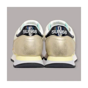 SUN 68 STARGIRL GLITTER LOGO SNEAKERS DONNA