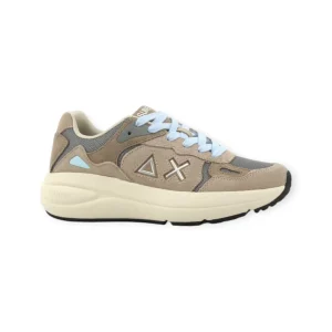 SUN 68 VENUS SUEDE SNEAKERS DONNA