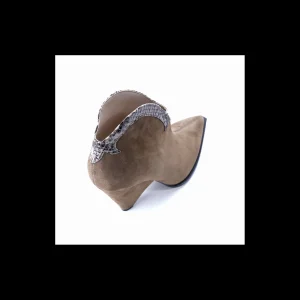 Tronchetto camperos Osvaldo Rossi in camoscio