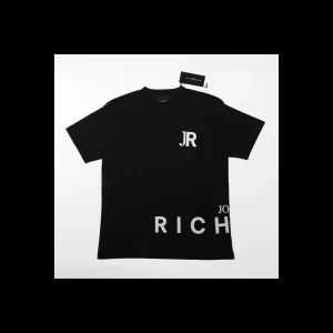 T-shirt John Richmond con maxy logo stampata