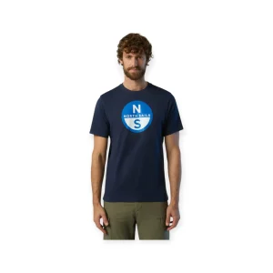 T-SHIRT UOMO CON MAXI LOGO NORTH SAILS