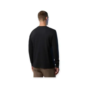 T-SHIRT UOMO MANICHE LUNGHE CON PATCH LOGO NORTH SAILS