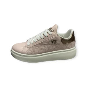 YNOT MILANO SNEAKERS DONNA PELLE E TESSUTO FIORI