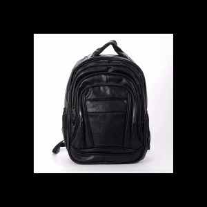 Zaino con multitasche in ecopelle