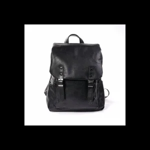 Zaino unisex eco-pelle colore nero