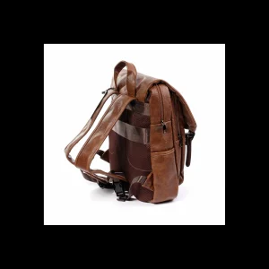 ZAINO UNISEX IN ECOPELLE COLOR CUOIO